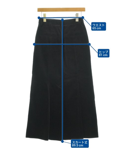 ROPE（ロペ）ロング・マキシ丈スカート 黒 サイズ:36(S位) レディース/2200637144285