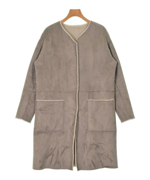 ROPE(ロペ)ムートンコート グレー サイズ:38(M位)/2200653480039