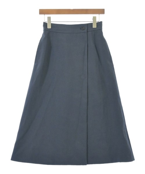 ROPE(ロペ)ロング・マキシ丈スカート 紺 サイズ:38(M位)/2200648350026