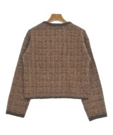 ROPE（ロペ）ノーカラージャケット 茶 サイズ:F レディース/2200697526021