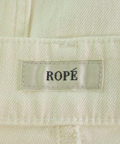 ROPE（ロペ）デニムパンツ 白 サイズ:38(M位) レディース/2200700129065