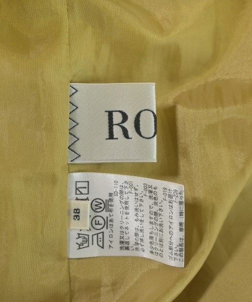 ROPE（ロペ）ロング・マキシ丈スカート 黄 サイズ:38(M位) レディース/2200707609126