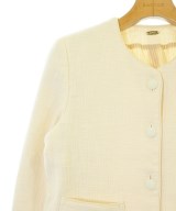 ROPE（ロペ）ノーカラージャケット 白 サイズ:36(S位) レディース/2200665506024