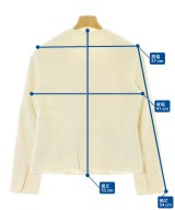 ROPE（ロペ）ノーカラージャケット 白 サイズ:36(S位) レディース/2200665506024