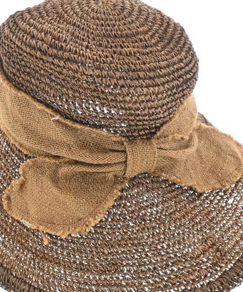 ROPE（ロペ）ストローハット 茶 サイズ:- レディース/2200662922148