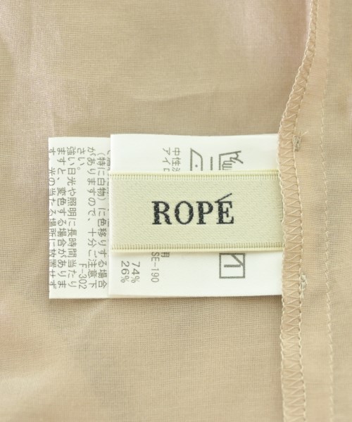 ROPE（ロペ）カジュアルシャツ ベージュ サイズ:F レディース/2200724109128