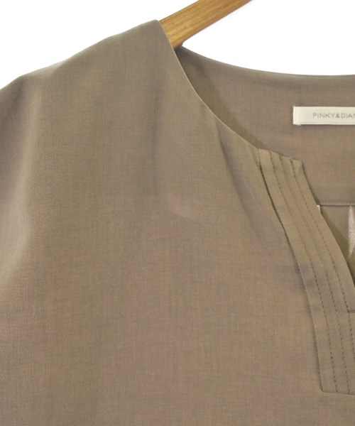 Pinky&Dianne（ピンキーアンドダイアン）カジュアルシャツ 茶 サイズ:38(M位) レディース/2200631939108