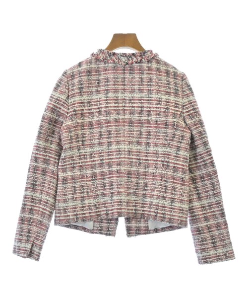 Pinky&Dianne（ピンキーアンドダイアン）ノーカラージャケット 赤 サイズ:36(S位) レディース/2200606020053