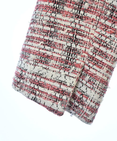 Pinky&Dianne（ピンキーアンドダイアン）ノーカラージャケット 赤 サイズ:36(S位) レディース/2200606020053