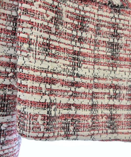 Pinky&Dianne（ピンキーアンドダイアン）ノーカラージャケット 赤 サイズ:36(S位) レディース/2200606020053