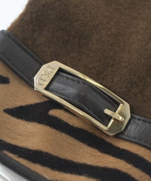 Pinky&Dianne（ピンキーアンドダイアン）手袋 茶 サイズ:- レディース/2200644281058