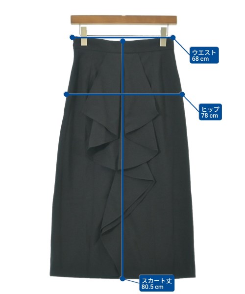 Pinky&Dianne（ピンキーアンドダイアン）ロング・マキシ丈スカート 黒 サイズ:38(M位) レディース/2200638429039