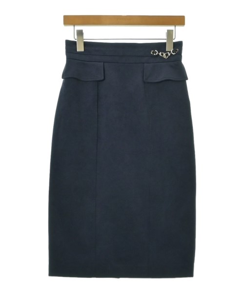 Pinky&Dianne(ピンキーアンドダイアン)ひざ丈スカート 紺 サイズ:38(M位)/2200662940074