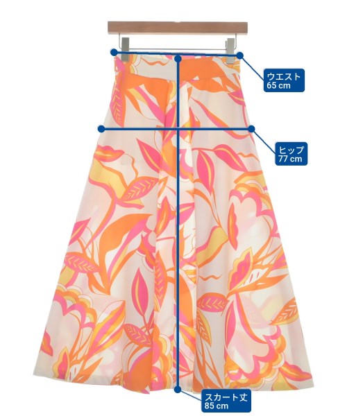 Pinky&Dianne（ピンキーアンドダイアン）ロング・マキシ丈スカート 白 サイズ:36(S位) レディース/2200669412055