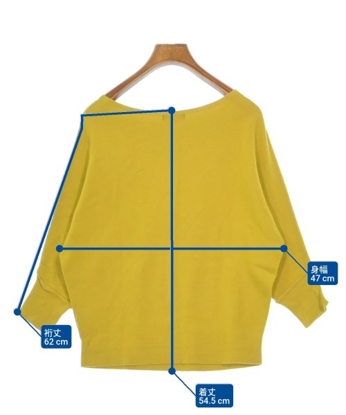 BOSCH（ボッシュ）ニット・セーター 黄 サイズ:38(M位) レディース/2200639082073