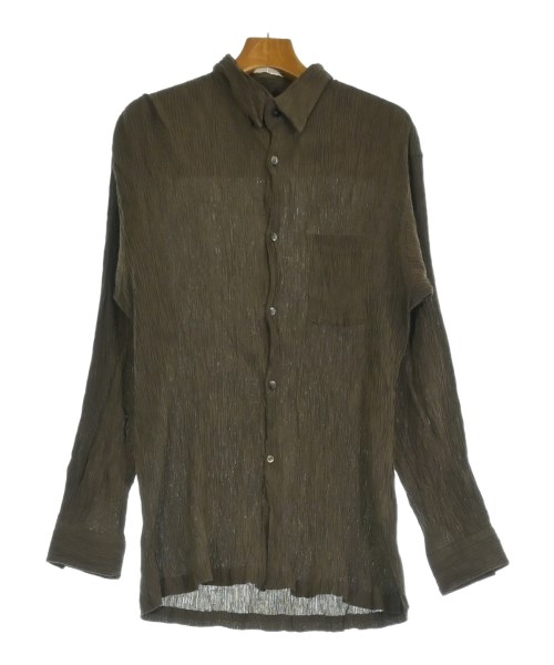 TETE HOMME(テットオム)カジュアルシャツ 茶 サイズ:L/2200642244031