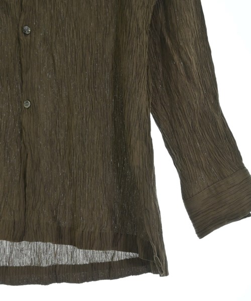 TETE HOMME（テットオム）カジュアルシャツ 茶 サイズ:L メンズ/2200642244031