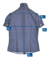 NARA CAMICIE（ナラカミーチェ）ブラウス 紺 サイズ:1(M位) レディース/2200619972028