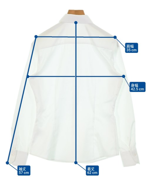 NARA CAMICIE（ナラカミーチェ）カジュアルシャツ 白 サイズ:0(S位) レディース/2200672777042