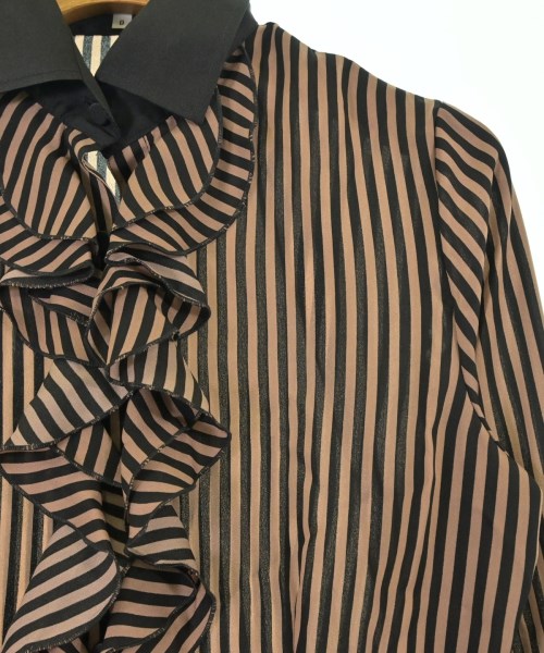 NARA CAMICIE（ナラカミーチェ）カジュアルシャツ 茶 サイズ:0(S位) レディース/2200672927119