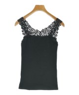 NARA CAMICIE（ナラカミーチェ）タンクトップ 黒 サイズ:1(M位) レディース/2200676149180