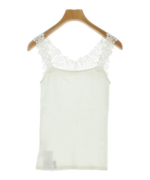 NARA CAMICIE（ナラカミーチェ）タンクトップ 白 サイズ:1(M位) レディース/2200676149197