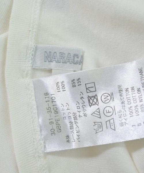 NARA CAMICIE（ナラカミーチェ）タンクトップ 白 サイズ:1(M位) レディース/2200676149197