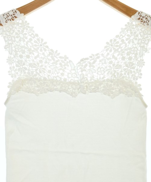 NARA CAMICIE（ナラカミーチェ）タンクトップ 白 サイズ:1(M位) レディース/2200676149197