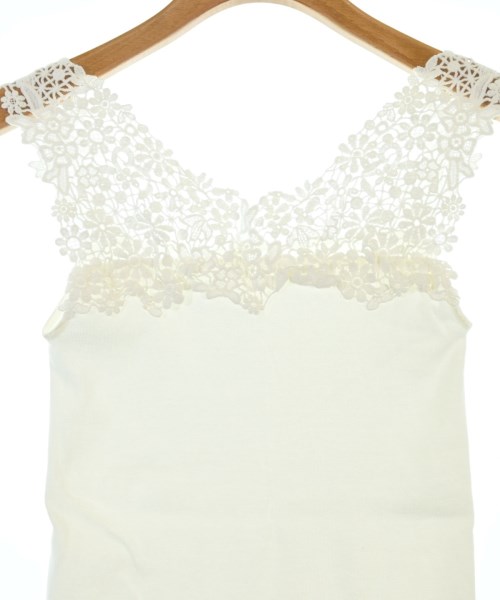 NARA CAMICIE（ナラカミーチェ）タンクトップ 白 サイズ:1(M位) レディース/2200676149203