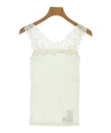 NARA CAMICIE（ナラカミーチェ）タンクトップ 白 サイズ:1(M位) レディース/2200676149203