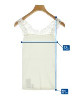 NARA CAMICIE（ナラカミーチェ）タンクトップ 白 サイズ:1(M位) レディース/2200676149203