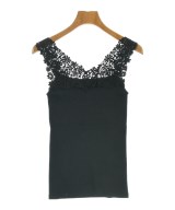 NARA CAMICIE（ナラカミーチェ）タンクトップ 黒 サイズ:1(M位) レディース/2200676149210