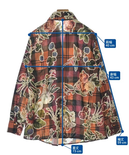 NARA CAMICIE（ナラカミーチェ）カジュアルシャツ オレンジ サイズ:1(M位) レディース/2200679815013