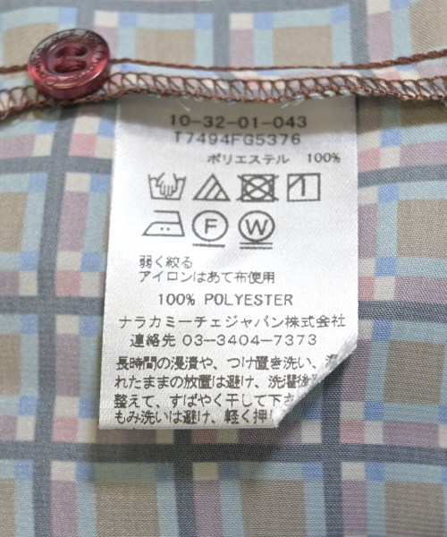 NARA CAMICIE（ナラカミーチェ）ブラウス 茶 サイズ:3(XL位) レディース/2200690310108