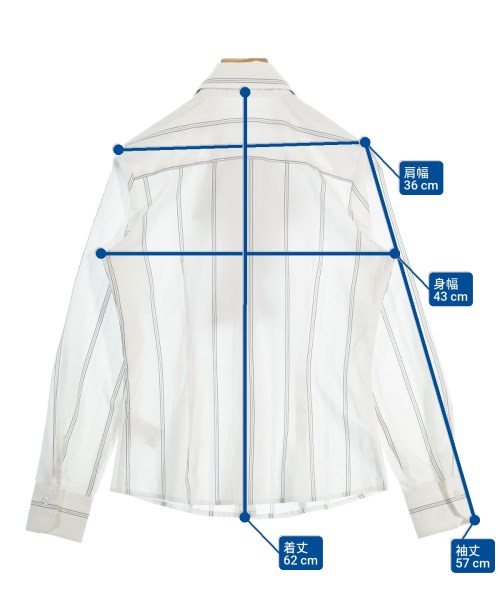 NARA CAMICIE（ナラカミーチェ）ブラウス 白 サイズ:0(S位) レディース/2200657197032