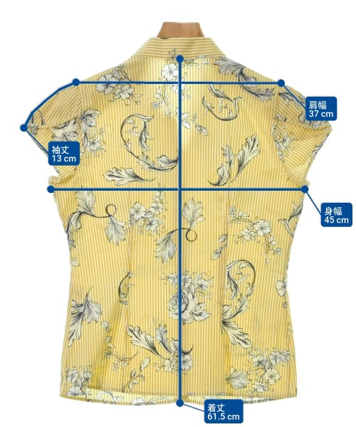 NARA CAMICIE（ナラカミーチェ）カジュアルシャツ 黄 サイズ:-(M位) レディース/2200728256019