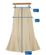 NATURAL BEAUTY BASIC（ナチュラルビューティーベーシック）ロング・マキシ丈スカート ベージュ サイズ:PS レディース/2200620316019
