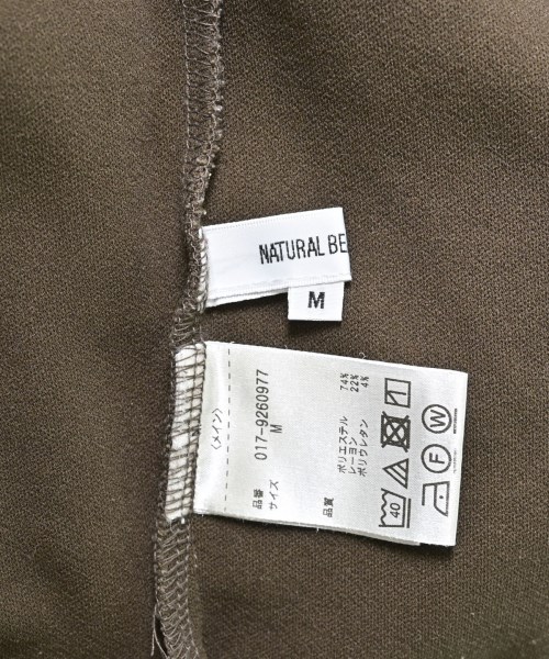 NATURAL BEAUTY BASIC（ナチュラルビューティーベーシック）Tシャツ・カットソー 茶 サイズ:M レディース/2200632481088
