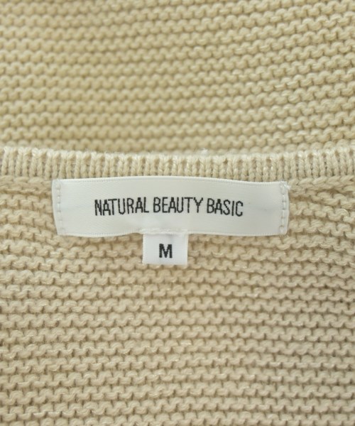 NATURAL BEAUTY BASIC（ナチュラルビューティーベーシック）ニット・セーター ベージュ サイズ:M レディース/2200633297053