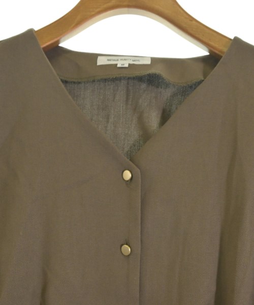 NATURAL BEAUTY BASIC（ナチュラルビューティーベーシック）ブラウス 茶 サイズ:M レディース/2200622041117