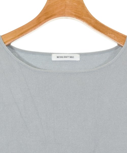 NATURAL BEAUTY BASIC（ナチュラルビューティーベーシック）ニット・セーター グレー サイズ:M レディース/2200622041513