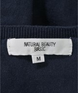 NATURAL BEAUTY BASIC（ナチュラルビューティーベーシック）ニット・セーター 紺 サイズ:M レディース/2200622171159