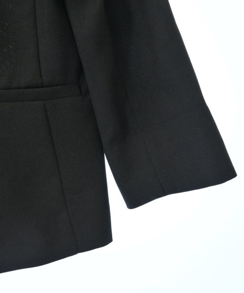 NATURAL BEAUTY BASIC（ナチュラルビューティーベーシック）ノーカラージャケット 黒 サイズ:L レディース/2200636530058