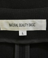 NATURAL BEAUTY BASIC（ナチュラルビューティーベーシック）ノーカラージャケット 黒 サイズ:L レディース/2200636530058