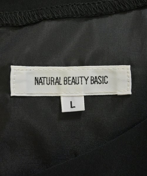 NATURAL BEAUTY BASIC（ナチュラルビューティーベーシック）ワンピース 黒 サイズ:L レディース/2200636530065