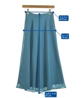 NATURAL BEAUTY BASIC（ナチュラルビューティーベーシック）ロング・マキシ丈スカート 青 サイズ:PS レディース/2200619044060