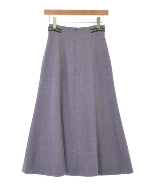 NATURAL BEAUTY BASIC（ナチュラルビューティーベーシック）ロング・マキシ丈スカート 紫 サイズ:S レディース/2200621572018