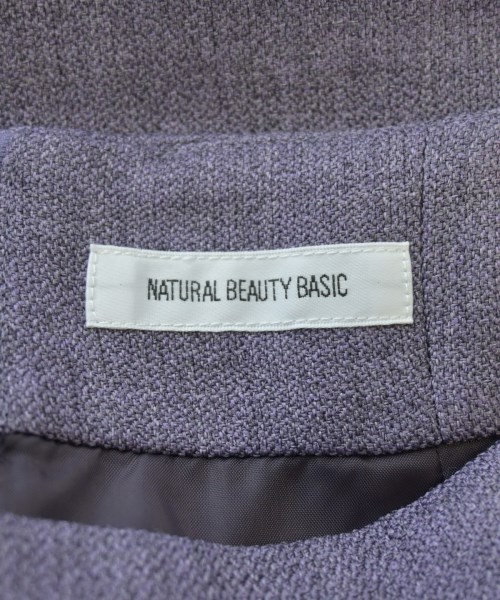 NATURAL BEAUTY BASIC（ナチュラルビューティーベーシック）ロング・マキシ丈スカート 紫 サイズ:S レディース/2200621572018