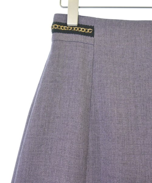 NATURAL BEAUTY BASIC（ナチュラルビューティーベーシック）ロング・マキシ丈スカート 紫 サイズ:S レディース/2200621572018