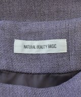 NATURAL BEAUTY BASIC（ナチュラルビューティーベーシック）ロング・マキシ丈スカート 紫 サイズ:S レディース/2200621572018